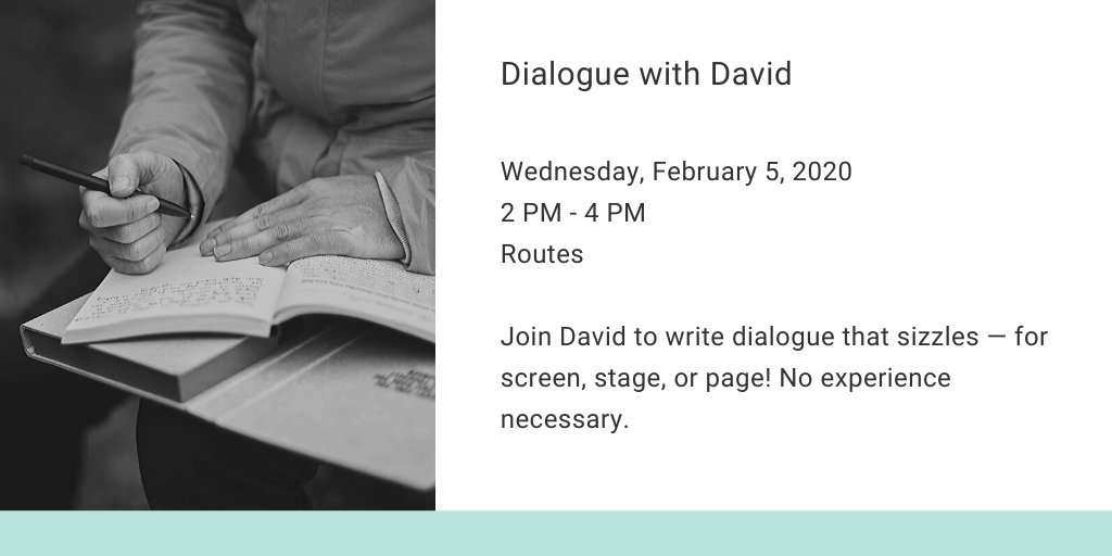 Information for the Dialogue workshop mentioned in tweet