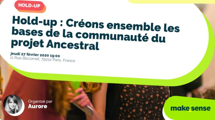 foxyaura's tweet photo. 👉 Rejoignez-nous le 27 février prochain 19h à @makesense   #paris12 et participer à un #holdup afin d'aider des entrepreneuses à monter les bases de leur communauté ! #Intelligence #Collective #bienveillance Inscription gratuite✌️sur  => https://t.co/Ly9izIuGZk https://t.co/QIvF3OkmLi