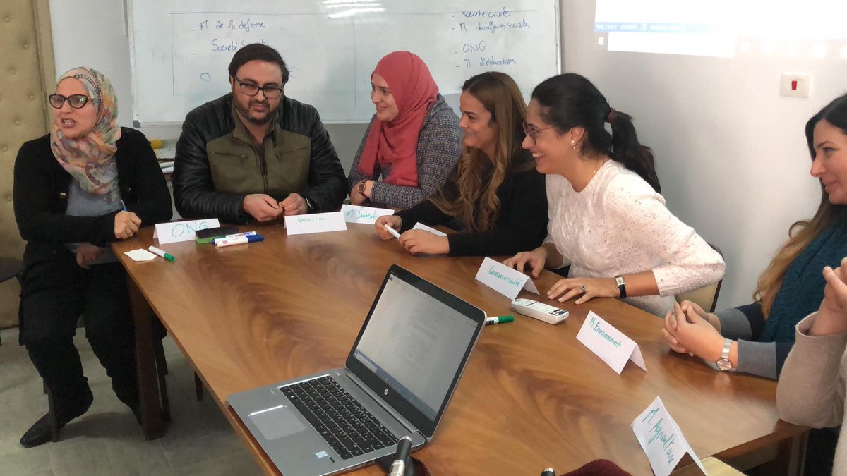 CONFIDEproject's tweet photo. Today, on Tuesday 5th of February 2020 took place Day 2 of Module 3: EBPH policy making at the Faculty of Medicine of Monastir. Policy game exercise https://t.co/k1HOEz0jJ7