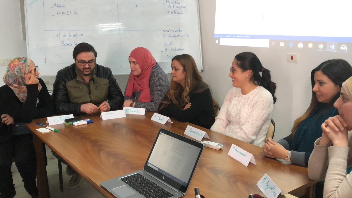 CONFIDEproject's tweet photo. Today, on Tuesday 5th of February 2020 took place Day 2 of Module 3: EBPH policy making at the Faculty of Medicine of Monastir. Policy game exercise https://t.co/k1HOEz0jJ7