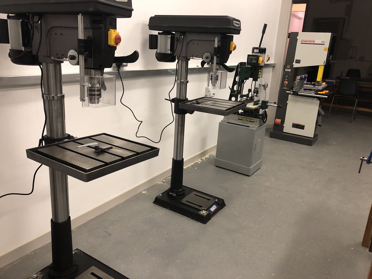 We might be in temporary accommodation but that hasn’t stopped us transforming this old room into a state of the art woodwork room! Well done Mike &amp; Seán! Thanks to Mike Casey Sr and the team from Careline and Mckenna’s who helped make this happen! <a href="/EducateTogether/">Educate Together</a> #limericketss