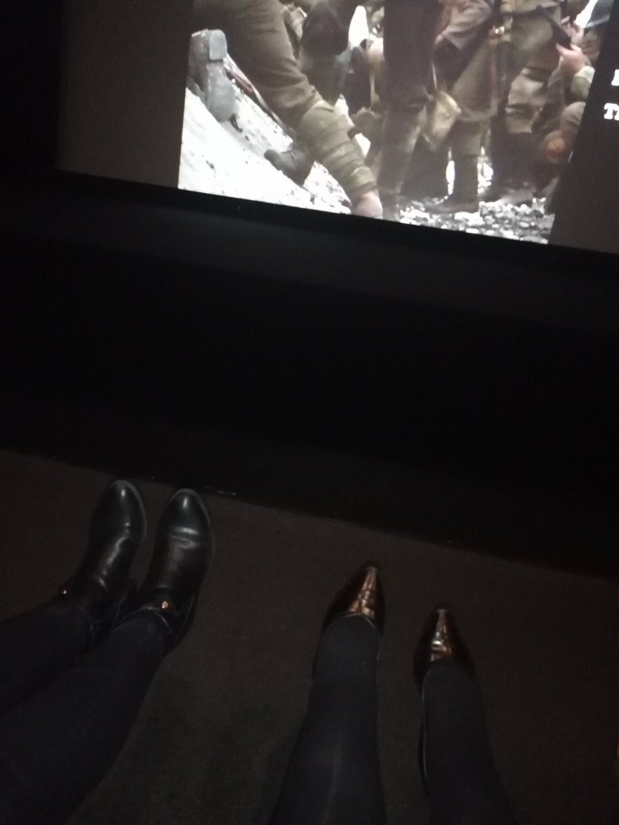 jojoclaridge's tweet photo. Early birthday treat from @CareManagerWHC waiting for Kinky Boots to start @TheDukesTheatre #bestseats π’ #lotsoflegroom #rightatthefront https://t.co/9I1jCfYVBd