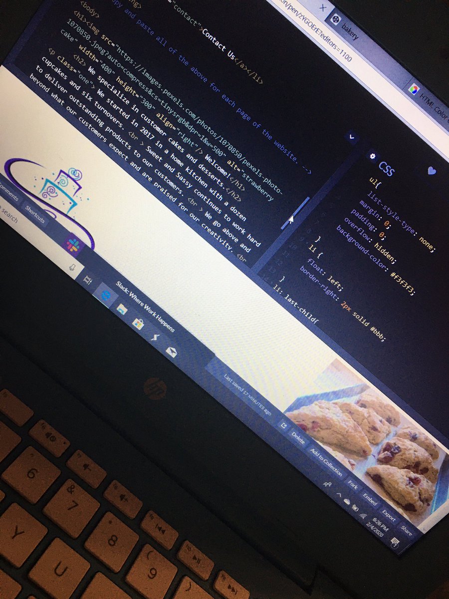 Kristy1728's tweet image. I absolutely love the #creativefreedom I have in #creatingwebsites... even if it’s just a #mockup!! #Webdesign #webdevelopment #webdesigner #selftaught #codinglife