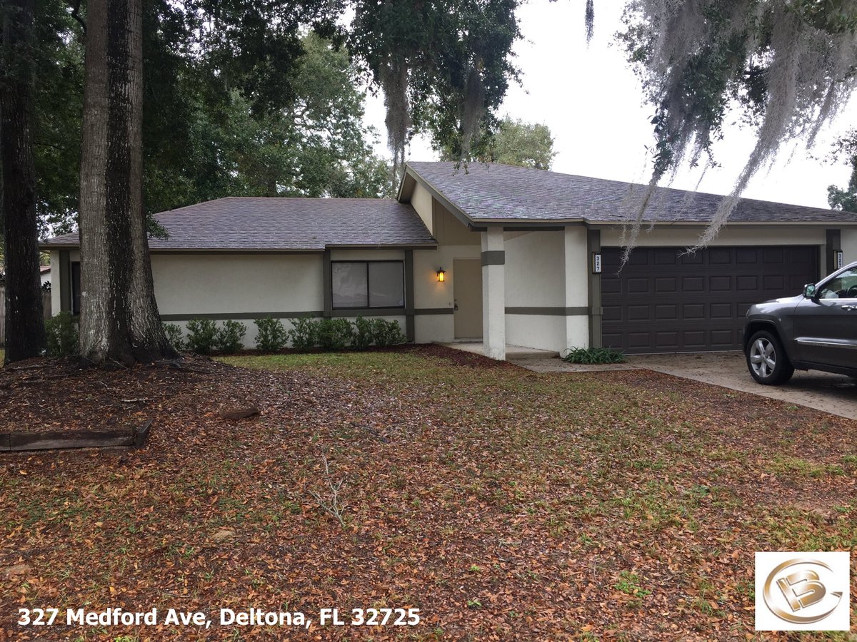BREGProperties's tweet photo. Another property rented by the Benchmark Management Group LLC! If you know anyone who's looking to rent their home or wants to rent a home, please have them call me at (407) 230-6836. 😊

https://t.co/f1NTnEZGf6

#DeltonaFLHomeForRent
#RealEstate
#BenchmarkManagementGroup https://t.co/9ogbf1f3fx