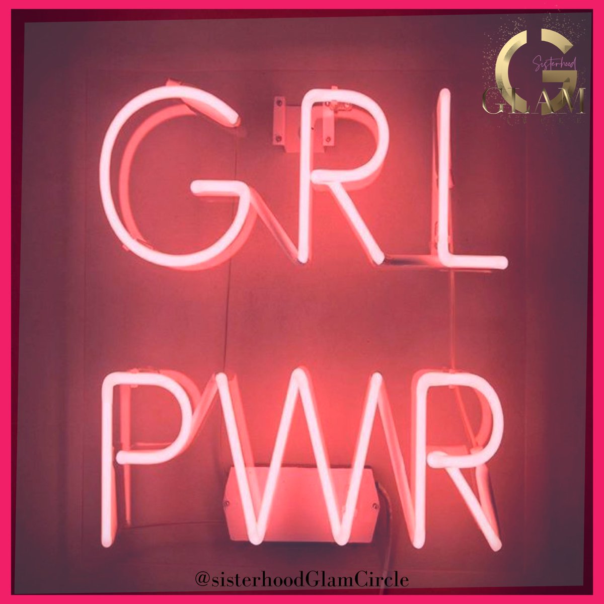 SisGlamCircle's tweet photo. Glam Girls hold on tight to the Girl power that was given to you 💓#girlpower💪 #glampower #sisterhoodglamcircle💗💗💗 #SGC https://t.co/N49yOQ45mL