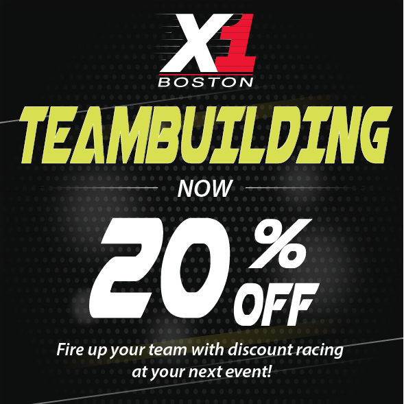f1boston's tweet photo. 20% Off Teambuilding Special to Kick Off 2020!
Learn more https://t.co/bzxmL4ZZOr https://t.co/XFQHknltDs