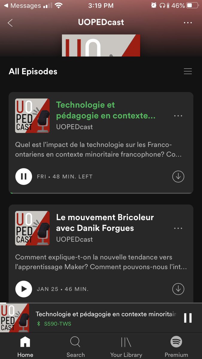 MARTINEBOIVIN7's tweet photo. J'ai adoré écouter le dernier Podcast en profitant du beau temps à l'extérieur avec mon chien!❤️ J'ai bien hâte d'aller découvrir le blogue d'Élise Goulet et de pouvoir rajouter ces belles ressources dans ma valise de future enseignante!  #PED4760 #UOPEDcast https://t.co/486B5jhUEw