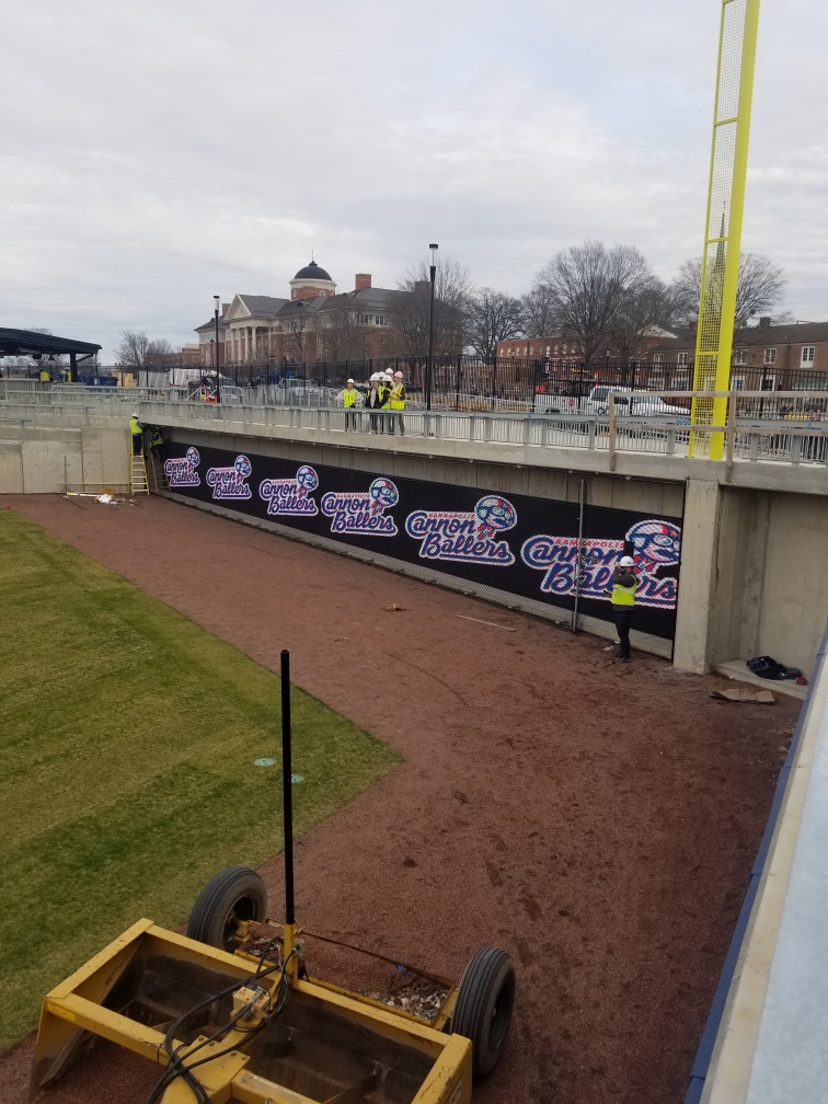 Kannapolis's tweet photo. The scoreboard and ribbon boards are ready! We are one step closer to April 16. https://t.co/osmETpB0iQ