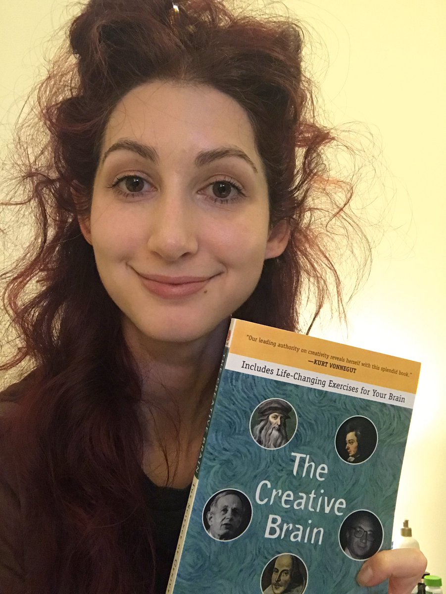 Geenamatuson's tweet photo. Look what came in the mail! “The Creative Brain” by Dr. Nancy Andreasen, who studied #creativity for 20 years to that point 💁♀️ #book #writing #WritingCommnunity #artbrain https://t.co/pBB4MvFmhS
