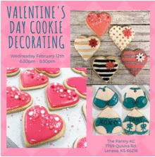 Craft sweet desserts with all the messages they don’t let you put on Sweethearts.  Express the true depth of your feelings with cookie decorating for adults courtesy of <a href="/thepantrykc/">The Pantry KC</a> bit.ly/37WMa9h #LetUsBeYourBrownPaperValentine