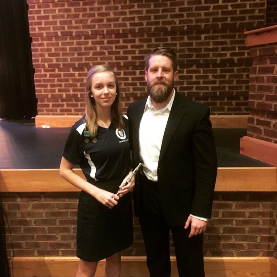 Covenant_School's tweet photo. Congratulations, Micayla & Kinsley for participating in the VBODA District 13 honor band ensembles this weekend! Here, they are pictured with Covenant Band & Music Teacher, Dan Warren. #wearecovenant #charlottesville #vboda #honorband https://t.co/nvISJOet14