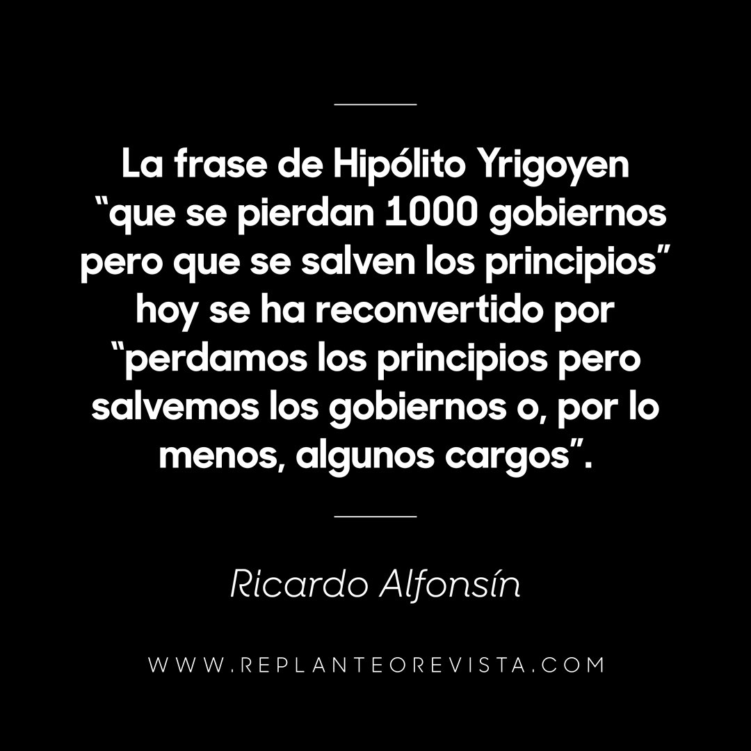 ¿Te interesa saber más? Lee la nota completa de <a href="/RICALFONSIN/">Ricardo Alfonsín</a> tinyurl.com/vmh69qv