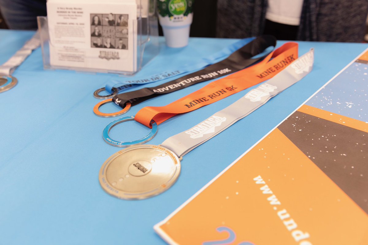 UnderKansas's tweet photo. We had a great time showing our 2020 Trifecta medal off at the @hutchchamber Annual Meeting Business Expo last night! Thank you to everyone who stopped by!
#UnderKansas https://t.co/uyz4joMGx2
