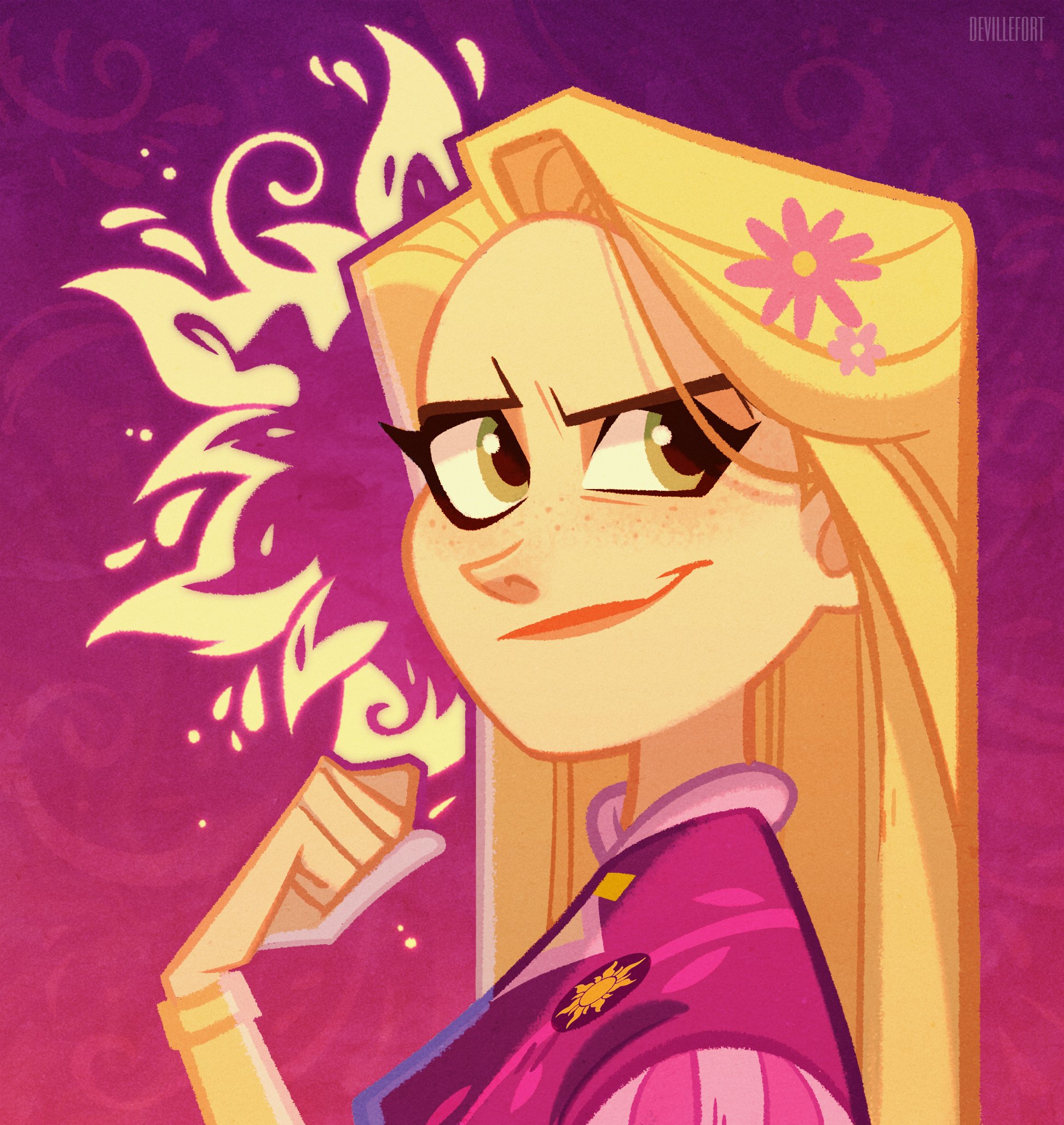 Tangled the Series Рапунцель и. Кассандра.