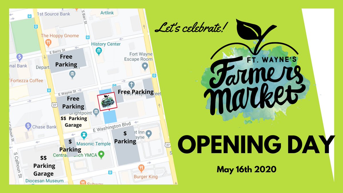 𝑾𝒉𝒐'𝒔 𝒓𝒆𝒂𝒅𝒚 𝒇𝒐𝒓 𝑺𝒑𝒓𝒊𝒏𝒈?  Mark your calendars, we've already have 40 vendors signed up and we continue to get applications to build a great market.  #FreshFW #ftwaynesfm #Yearroundharvest #MarketonBarr @FWDID @GreaterFWInc @VisitFortWayne