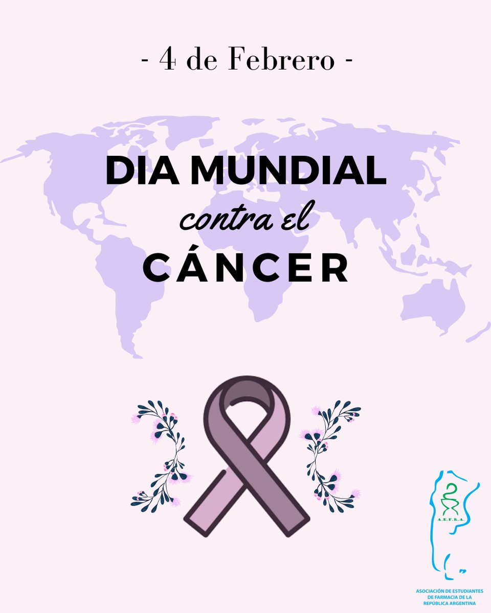 AEFRAoficial's tweet photo. 🔅4 de febrero: DÍA MUNDIAL CONTRA EL CÁNCER🔅
Bajo el lema "Yo soy y Voy a" la comunidad global conmemora este día llamando a todo el mundo a prestarle atención a esta enfermedad que afecta a tantas personas
#Cancer #YosoyYyovoy
#AEFRAOficial #SomosAEFRA #IPSFParo #PAROSpotlight https://t.co/nzhR03tZAH