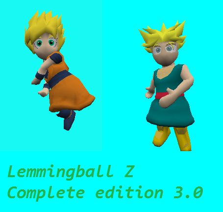 Fui instalar o mod do kid goku no kakarot, deu algum bug e ele ficou  parecendo um personagem do lemming ball z Twitter Web App - iFunny Brazil