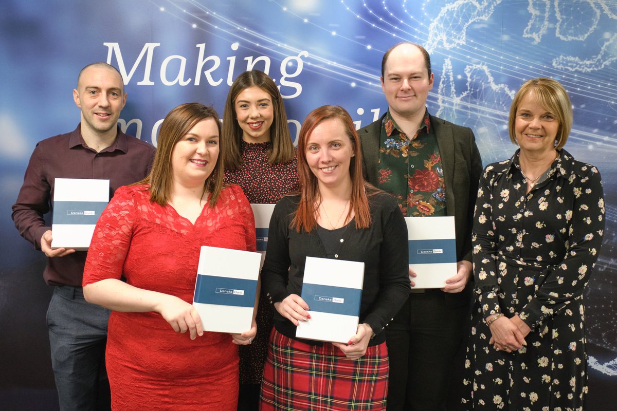 nwylie01's tweet photo. Great today to present all our great colleagues with their Making More Possible awards for going the extra mile. So well deserved β¦@DanskeBank_UKβ© β¦#makingmorepossible #customerdirect https://t.co/z9y2wbddrL