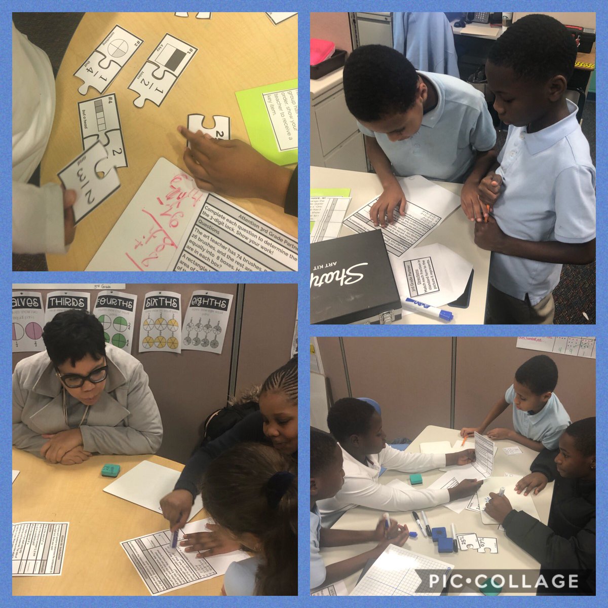 What a great day at Midway! Thanks @tianay2000 for exploring a math “breakout”with us! @QueenMel99 #AllTeachAllLearn #MathatMidway #IamCPS @ifugetgive @mlepcampbell