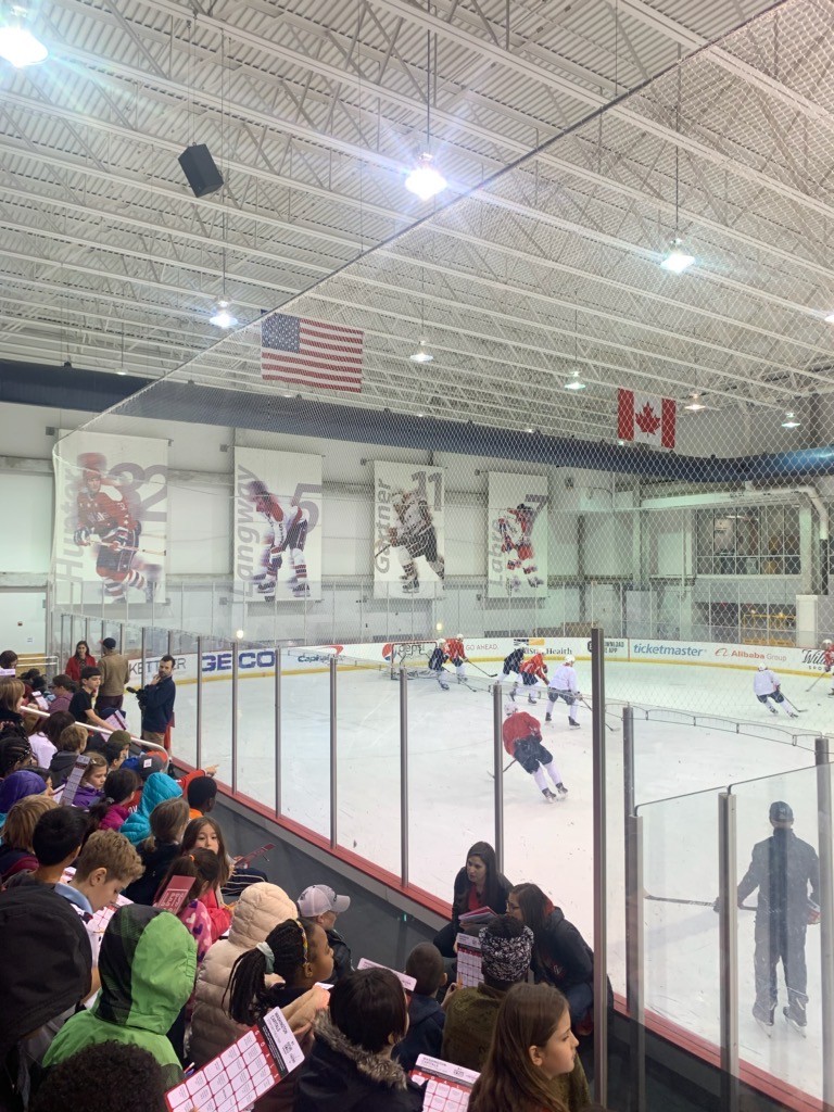 AchievementPrep's tweet photo. It's a beautiful day at #APrep and we would like to give a HUGE shout out to @capitals for hosting our scholars for their practice today. We're wishing you good luck on your game tonight! #ALLCaps #APrepMS https://t.co/049FPs0dJi