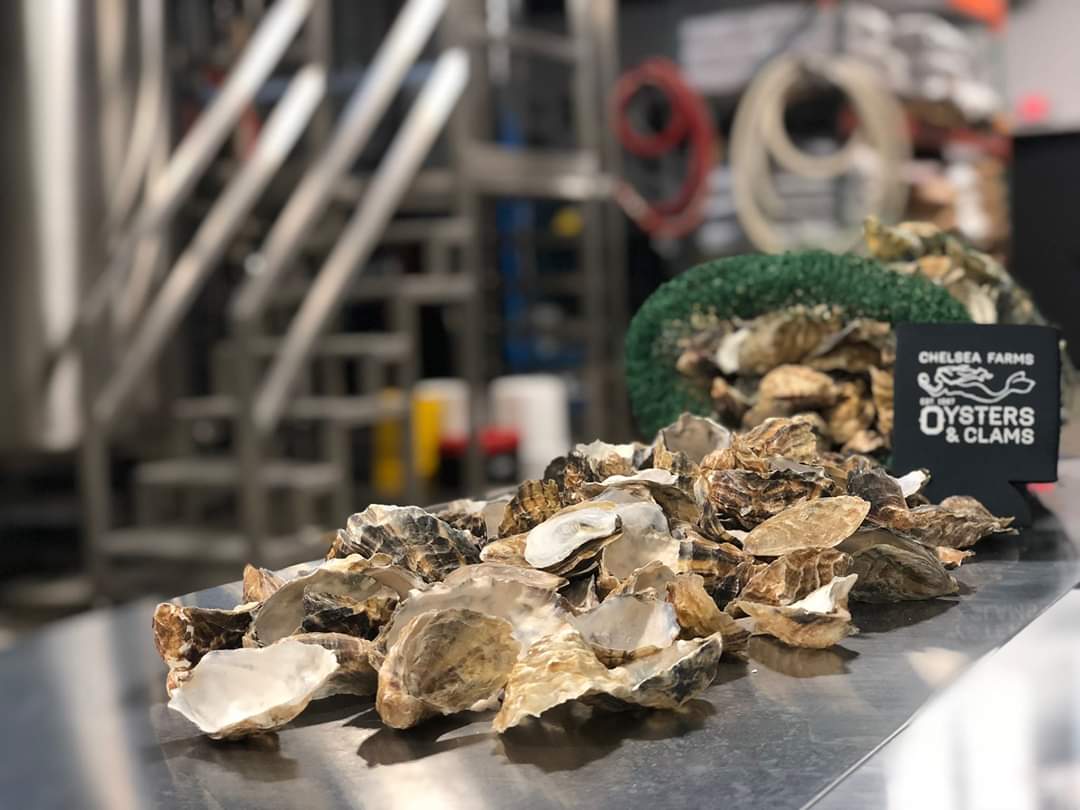 EverybodysBrew's tweet photo. The Oysters from @chelseagems are getting prepared for their big night this Friday! Be sure to be here for the party starting at 6PM! https://t.co/lbhuVMjXe8