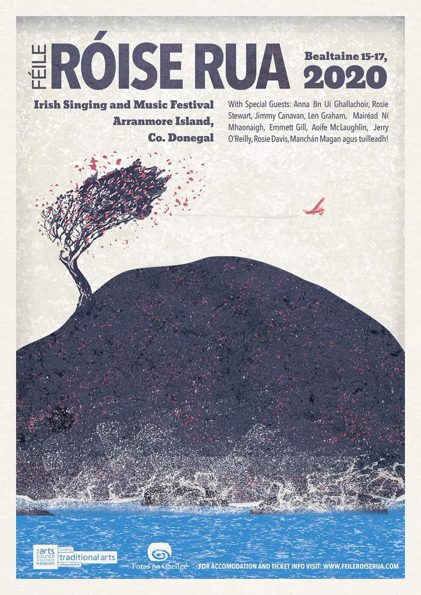 Arranmoreferry1's tweet photo. #FéileRóiseRua
After a very successful year last year Féile Róise Rua is making its return again. We would like to wish the organisers the best of luck this year. 

Check out https://t.co/JI0vcR87K9 for more information 

#musicfestival #Arranmore #RóiseRua  #ArranmoreFerry https://t.co/AfBG5DwqkB