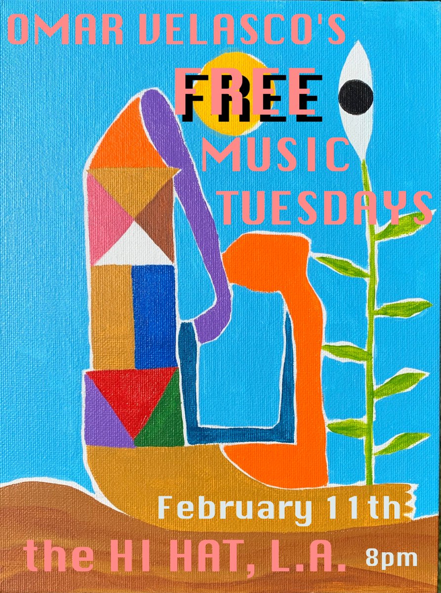 ❗️ONE WEEK❗️until Omar Velasco [<a href="/amoamomusic/">AMO AMO</a>] hosts his FREE jam night at the Hi Hat!

RSVP: hihat.ticketfly.com/e/omar-velasco…