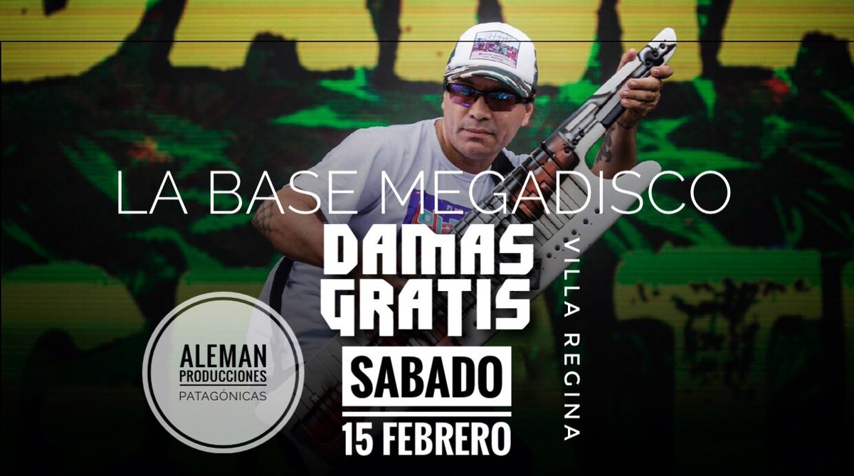 alemanpro's tweet photo. Sábado 15 de febrero! @pablitolescano Atención: General Roca y Villa Regina https://t.co/ngGg9MCegy