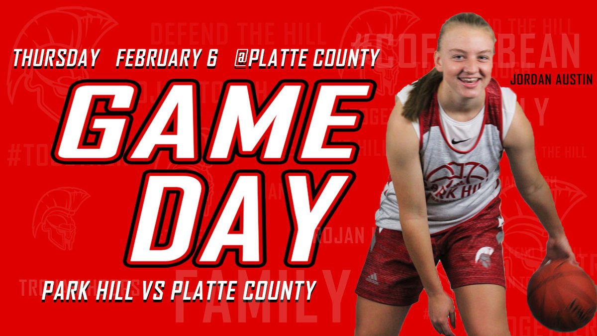 Support your Lady Trojans tonight as they take on the Pirates at Platte County High School! <a href="/ParkHillGirlsBB/">Park Hill Girls Basketball</a> <a href="/PlatteCountyR3/">PlatteCountyPirates</a> #ReptheHill