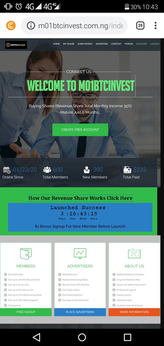 MBtcinvest's tweet photo. Total registered members 600
Total new members 390
Total payout $233😘😘😘 https://t.co/lf5mdtqoH5