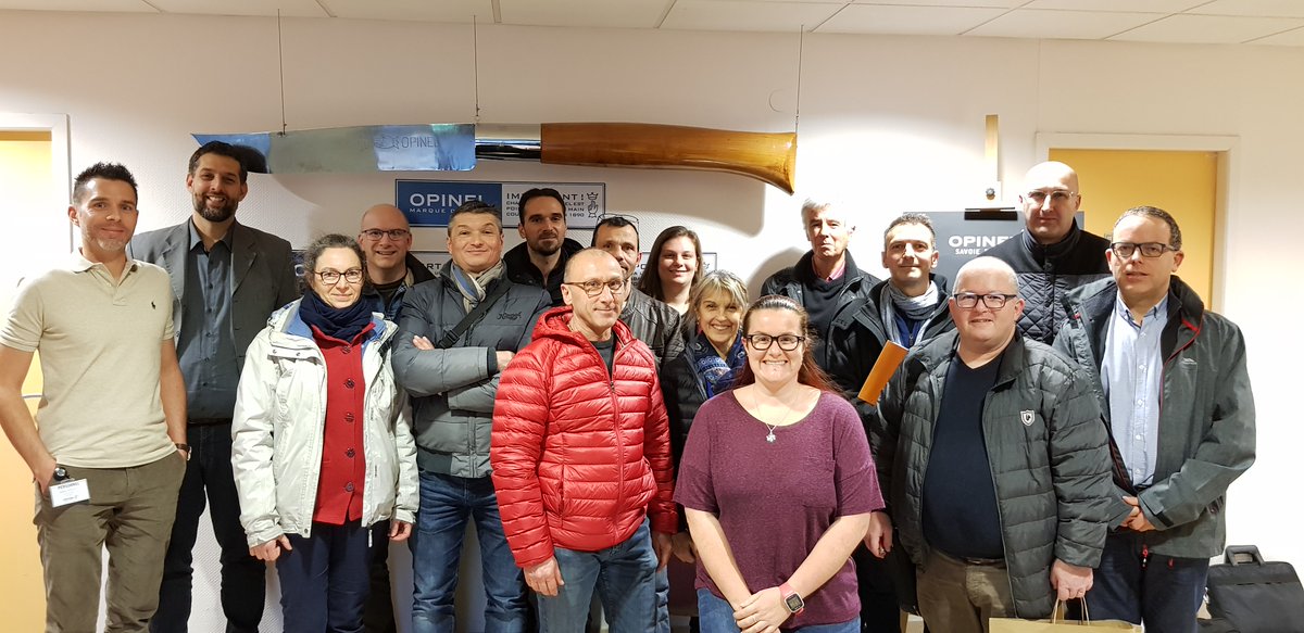 Immersion chez <a href="/Opinel/">Opinel</a> pour les formateurs des CFAI d'Auvergne Rhône-Alpes. Une journée consacrée à la prévention pour continuer de former aux métiers de l'industrie avec une culture sécurité