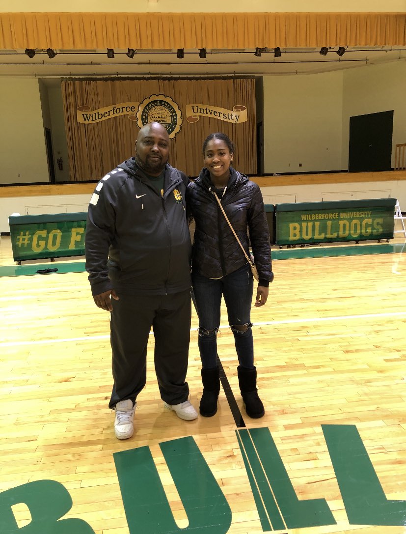 AniyahNBrown's tweet photo. I had a great visit at Wilberforce University today! I am blessed to receive an offer. Thank you Coach Williams! @Derek195 https://t.co/MDrf8vxnSk