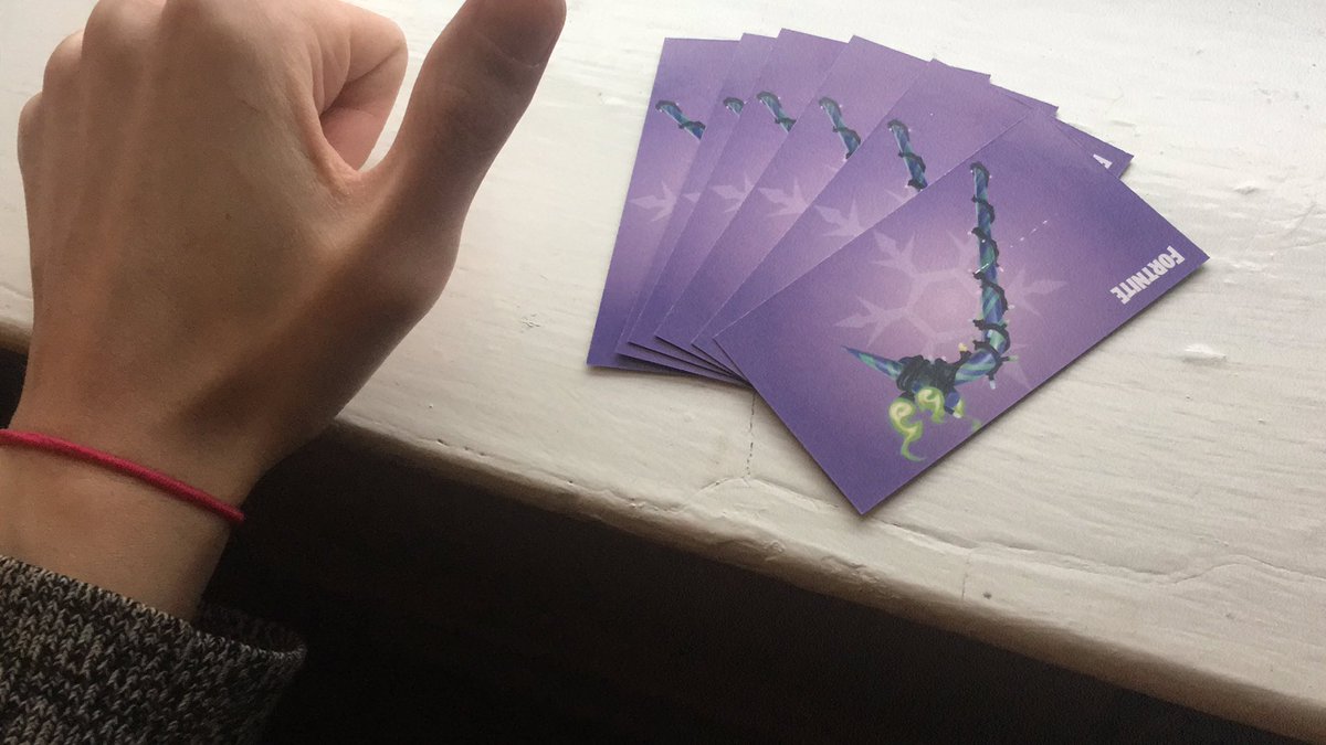 Buuhzoo's tweet photo. I have 6 (SIX) Minty Pick Axe Code for Fortnite! They expire today. DM an offer if you’re interested! #fortnite #mintycodes #mintypickaxe https://t.co/iZqWs5SasI