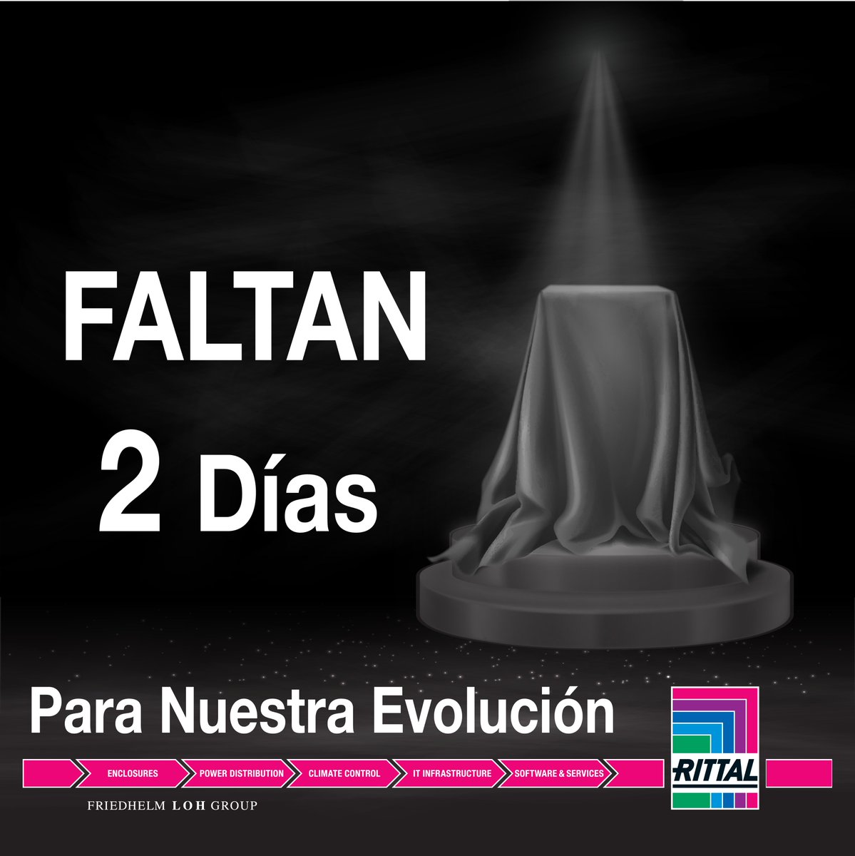 RittalMX's tweet photo. ¿Están Listos para #NuestraEvolucion?

#RittalMexico
#WeAreRittal
#RittalDigitization
#ComingSoon https://t.co/wEw3GFFS5W