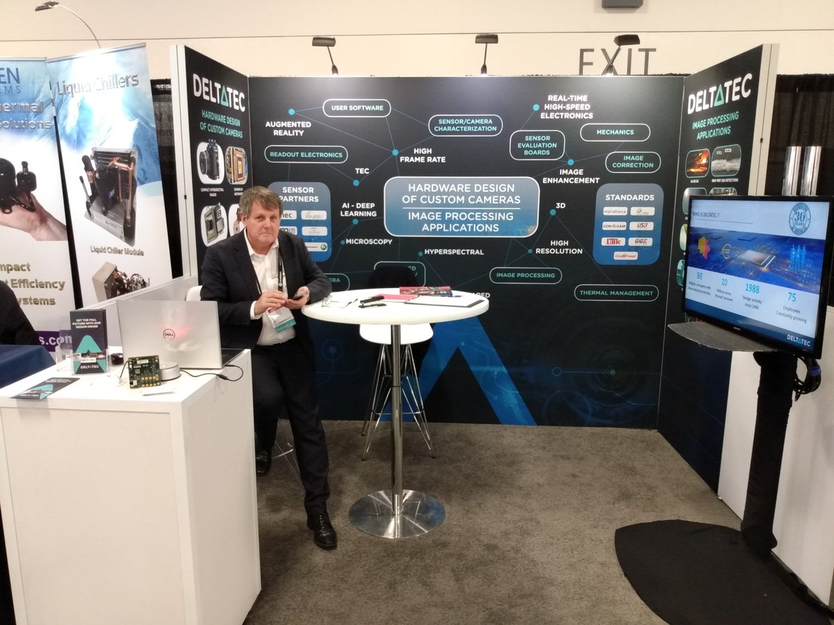 Here we go! #spiephotonicswest Gérard is waiting for you on #Booth4154 😎