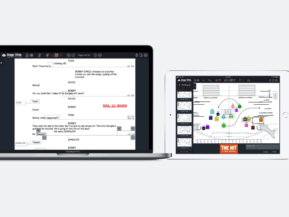 StageWriteApp's tweet image. Don't have an iPad? No worries, use the Stage Write web app on your computer or other tablet. Visit our website for a free 30-day trial!