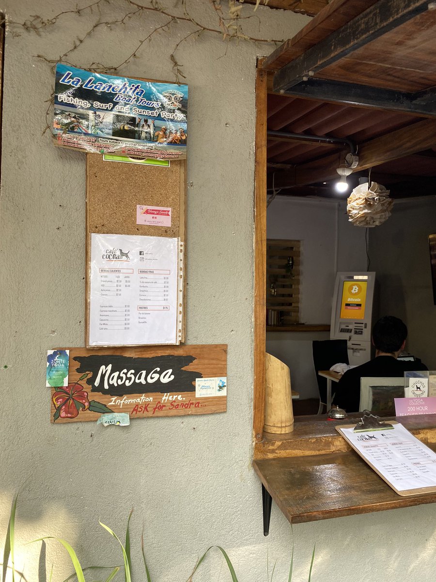 Bitcoinbeach's tweet image. First #Bitcoin ATM in #ElSalvador.  #ElZonte  @PeterMcCormack @costaviva_sv @nayibbukele #surfcity