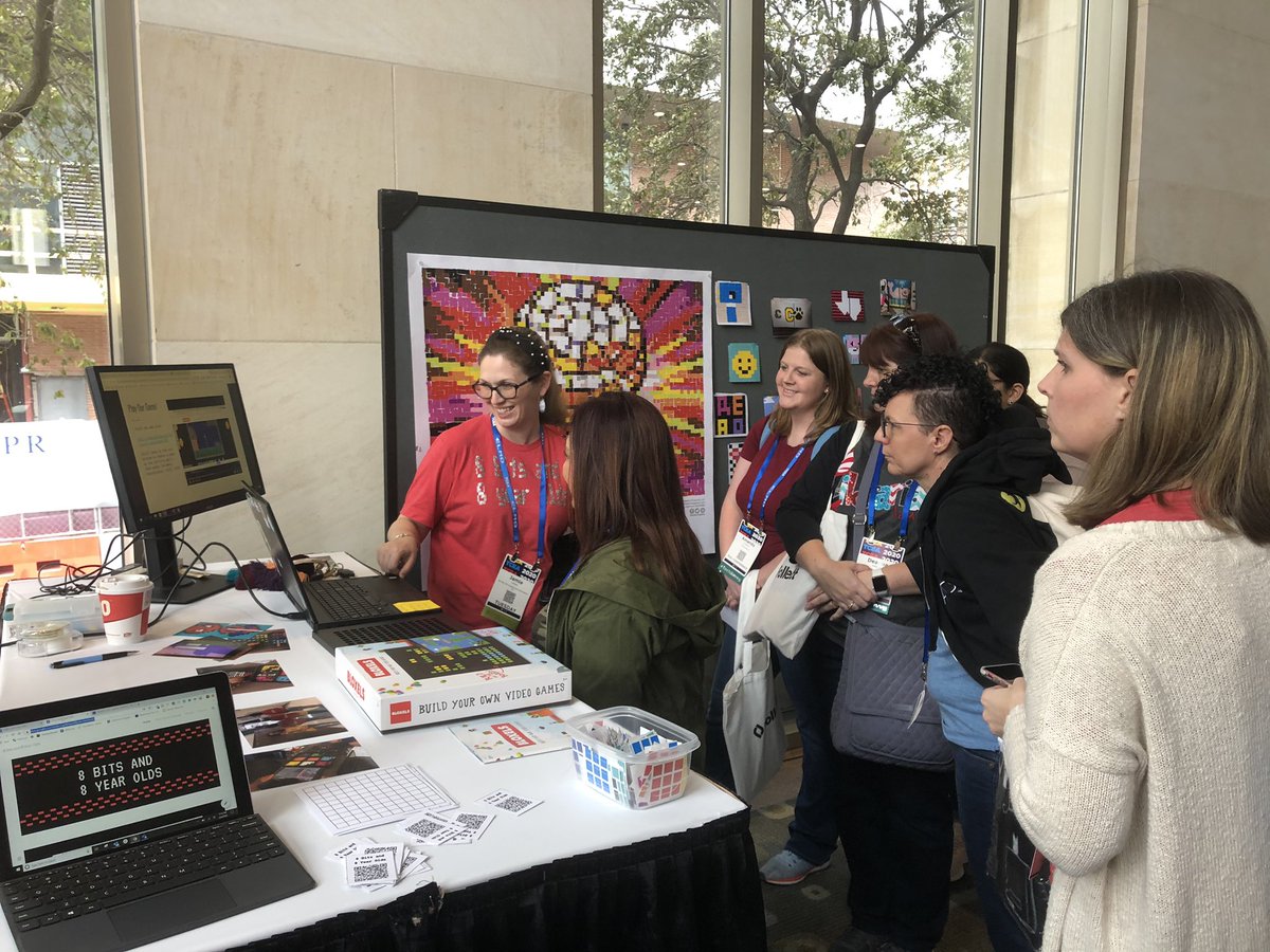 1274Jillian's tweet photo. I am loving seeing @coxcougarsread sharing her passion on @bloxels #stickynotechallenge and #pixelart at #TCEA2020. https://t.co/80j2W5gLWH