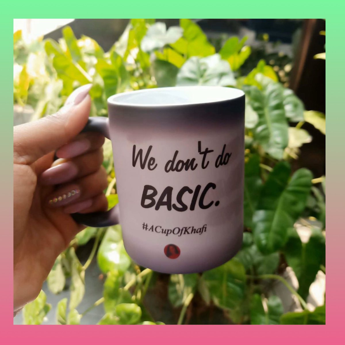 Lasgidi4L's tweet photo. Loooove this!!! Yassssss
I dye on top this cup in particular 🔥
#WeDontDoBasic!!! 
#acupofkhafi
☕️☕️☕️☕️
Order on @KhafiKareem’s merch page IG:thekhafishop https://t.co/M4PnI0XAwH