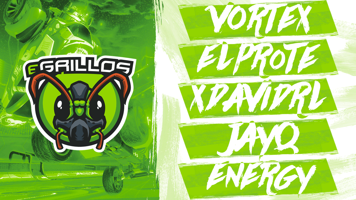 📢 ¡ANUNCIO!

Presentamos la nueva squad principal con la que competiremos en <a href="/GoldenDustCup/">Golden Dust Cup</a> y buscaremos plaza en @Sinfrenosleague 

⚽ @xVorteX_RL
⚽ <a href="/aristides_mt/">ElProte🌴</a>
⚽ <a href="/CapiCien/">CapiCien</a>
⚽ <a href="/javitownzz/">~Javi~</a>
⚽ <a href="/EnergY1881/">EnergY</a> 

#ListenTheCriCri 💚🦗