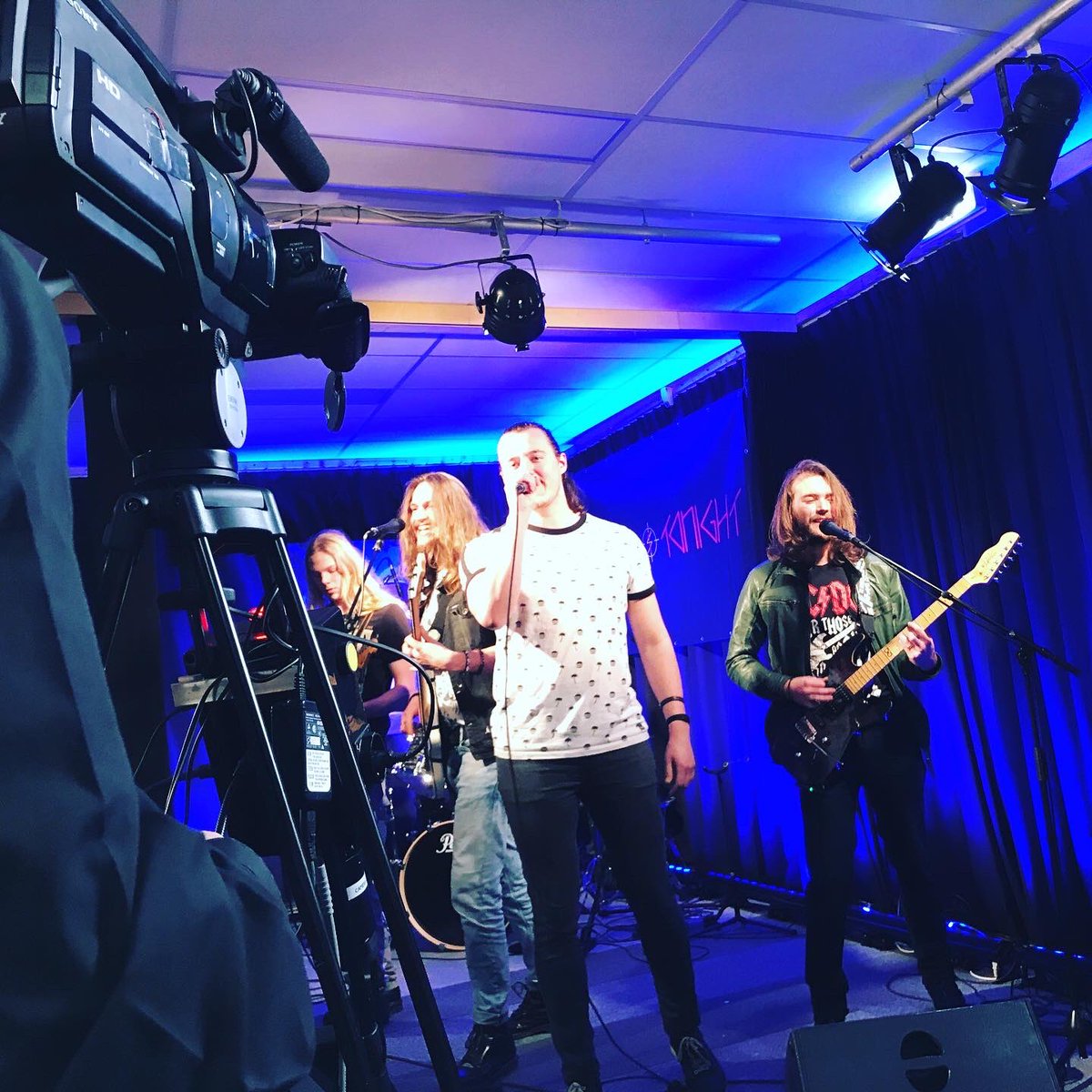 Een coole avond met coole gasten bij De Waard aan Tafel van <a href="/rtvkwaard/">RTV Krimpenerwaard</a> ! Leuk dat jullie in de studio waren #ScreamTonight uit Bergambacht!