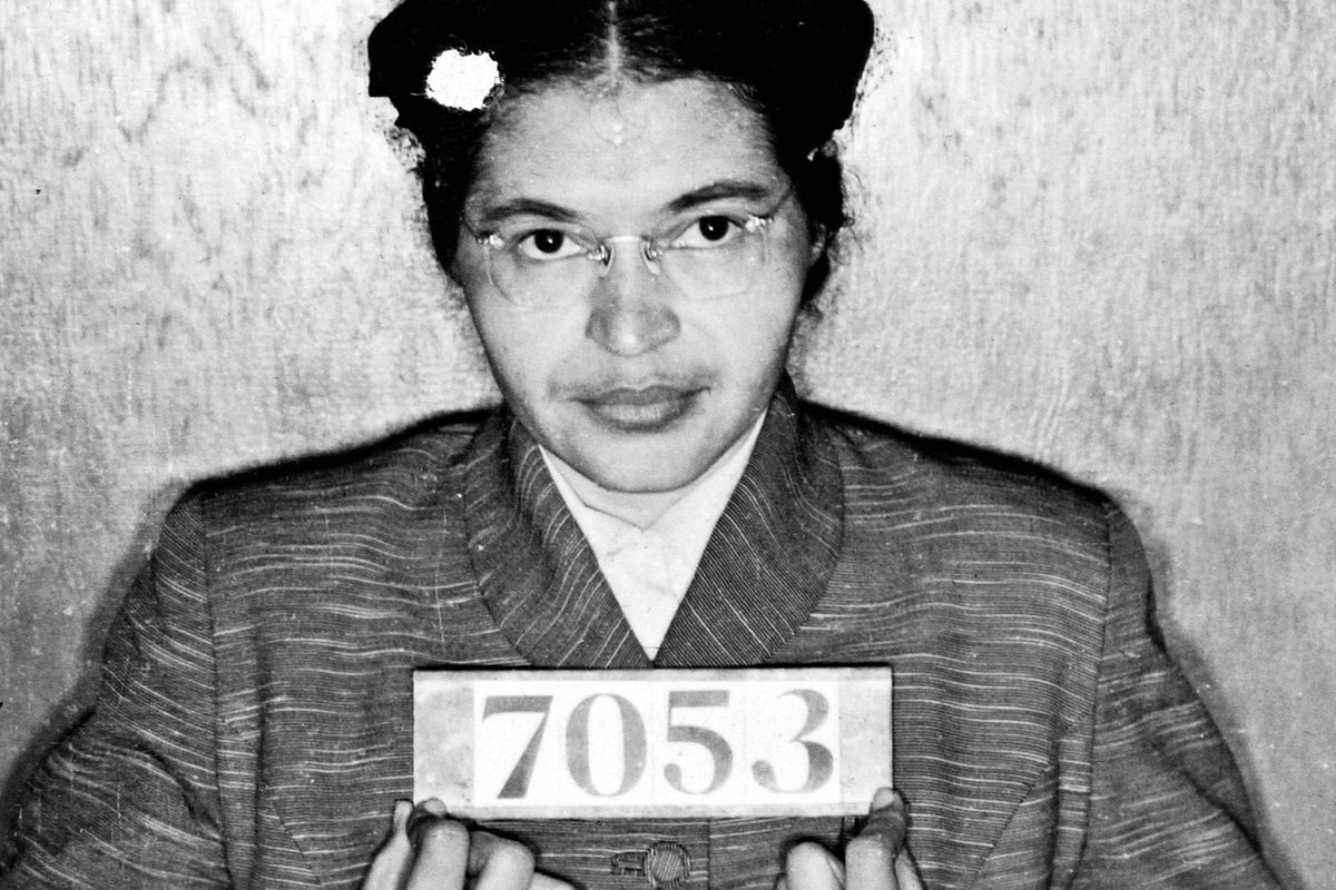 Rosa Parks' mugshot