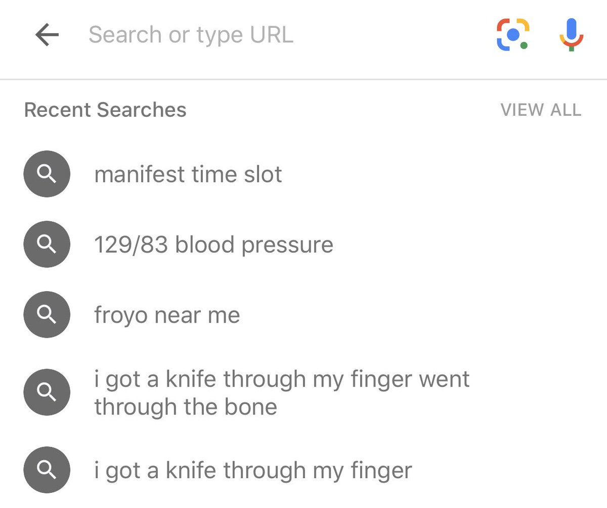 vic_magnozzi's tweet photo. Maybe everyone else is googling how to get J-Lo’s body, but this is what my google search history is looking like. #thisisacallforhelp #sos https://t.co/zlGTrRWwiF