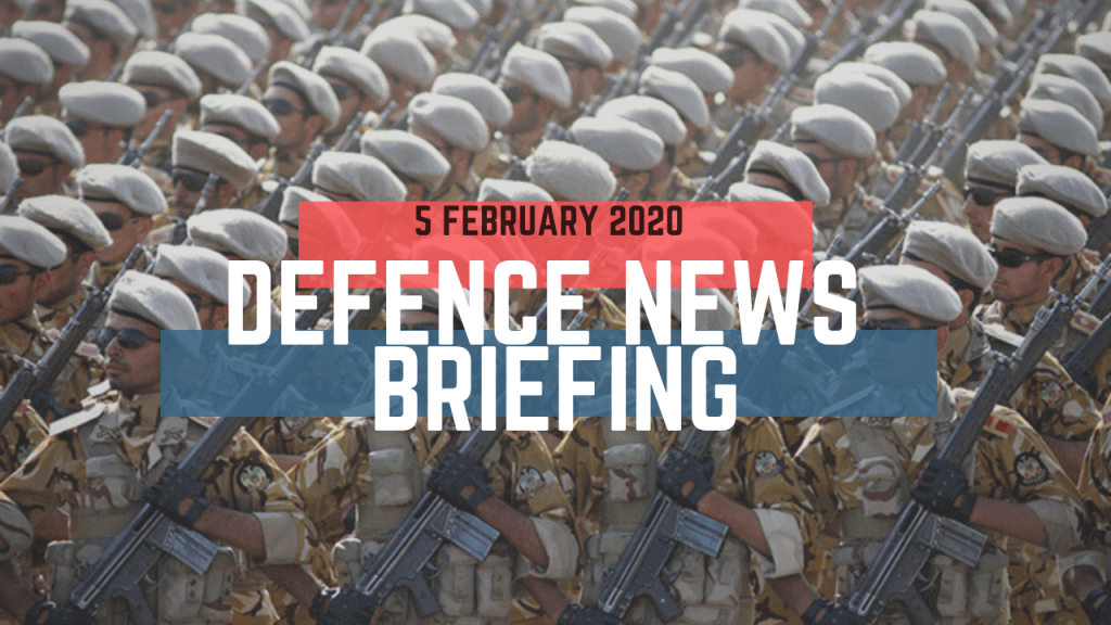 IntInsider's tweet photo. Morning Defence News Briefing 5 February 2020 https://t.co/DJbM7HTVxz https://t.co/ItATncsH8j