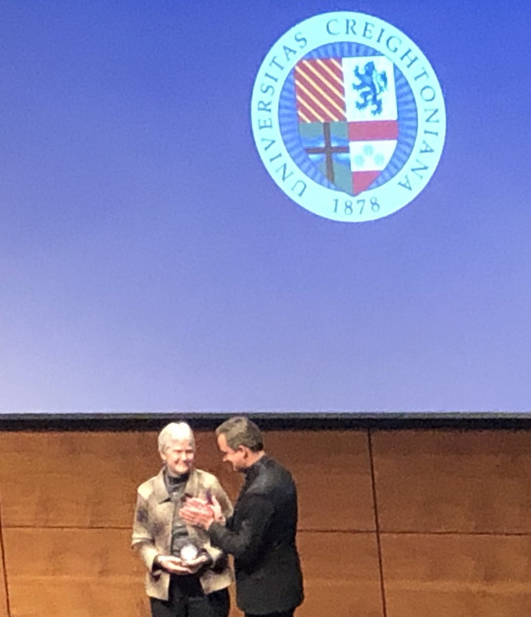 cu_pt_dept's tweet photo. Congratulations to Dr. Gail Jensen on receiving the CU Founder’s Distinguished Service Administrator Award- well deserved! https://t.co/qvIwvrmkzH