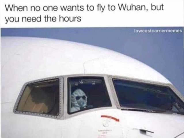 #coronaviruschina #memes #pilotmeme #WuhanVirus #funny