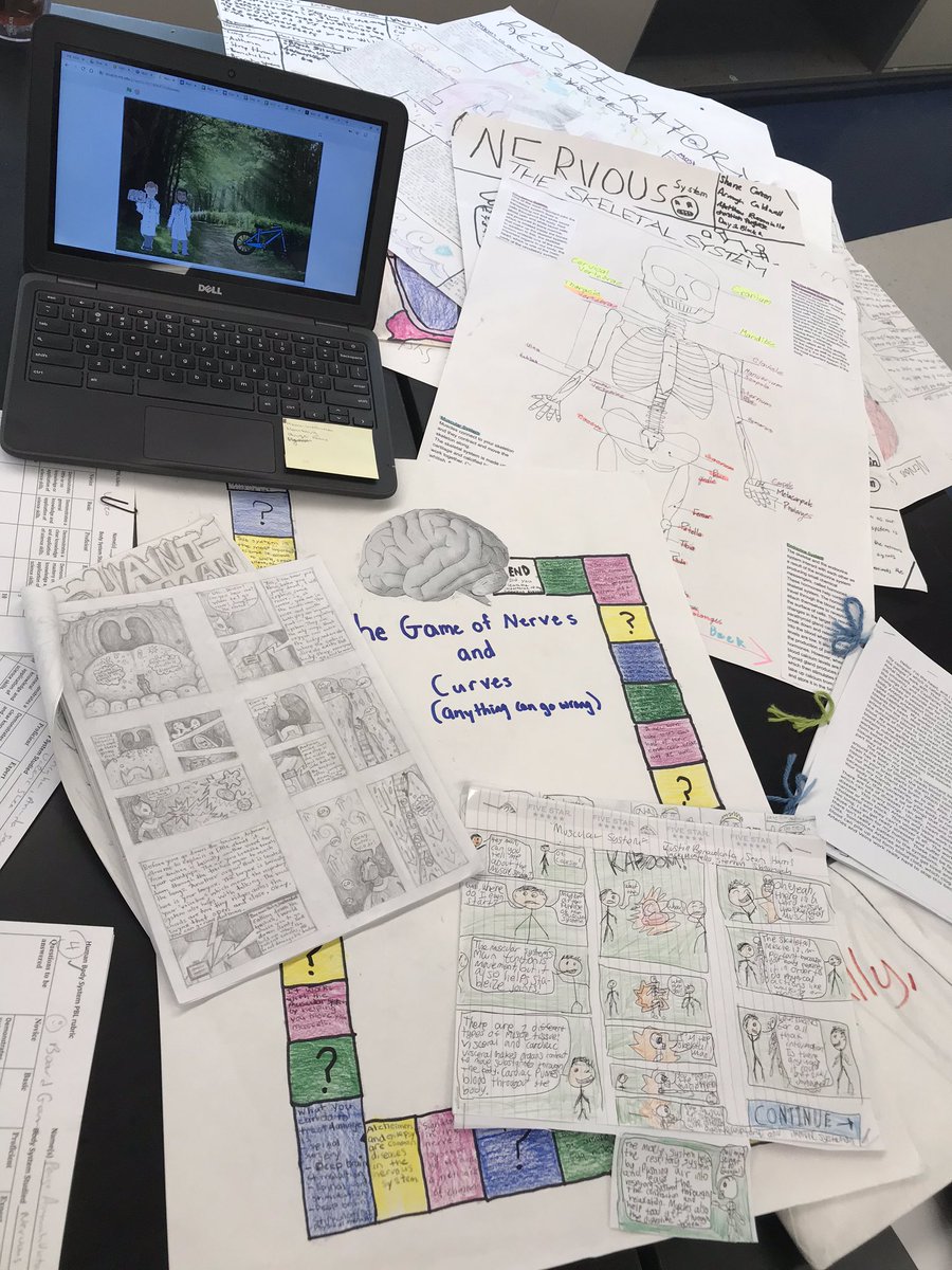 DDESSnow's tweet photo. @BLoganDDE and I are so impressed with the body system projects our students created @DDEGambino @DDE_AGiarratano #ddeempower #fts4rkids #ddescience https://t.co/CtxIWZlZa5