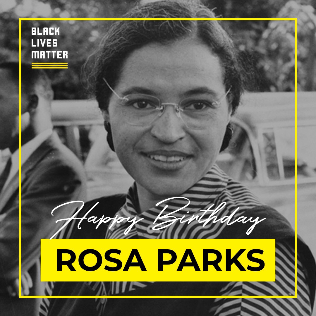 We honor you today, Queen. #RosaParks #RosaParksDay #BlackLivesMatter #BlackHistoryMonth2020 #blackfuturesmonth
