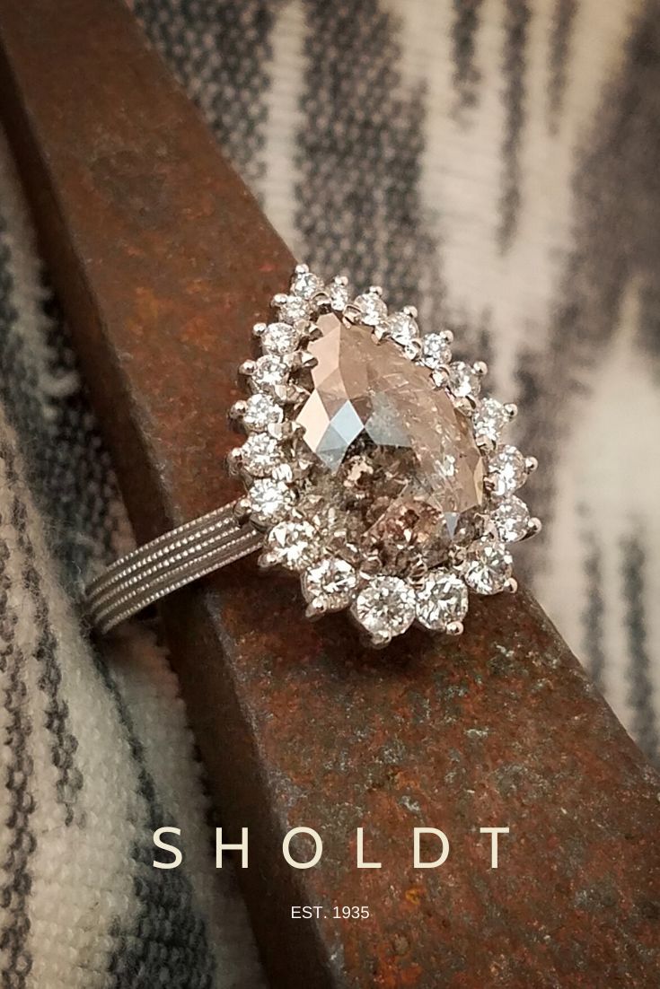 BluKatDesign's tweet photo. โCustom rose cut pear-shaped diamond ring by SHOLDT Jewelers, Seattle WA #rosecutdiamond #peardiamond #diamondrโ https://t.co/aG9gm7yTgt https://t.co/zwbtnh2BT9