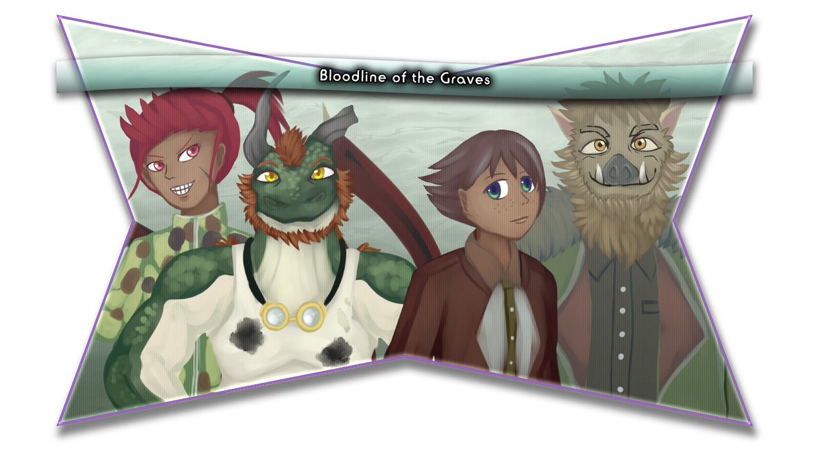 BerryRPGMakerB's tweet photo. RPG Maker Fanart Banner: Bloodline of the Graves. Zeke, Gino, April and Flynn from The Nova Bloodlines: Graves of Delirium will be featured in this set. Full Art will come in roughly 9 hours. #rpgmaker

Game of Origin: TNB: Graves of Delirium
https://t.co/sQf6nahizH https://t.co/LSKgVsf5xs